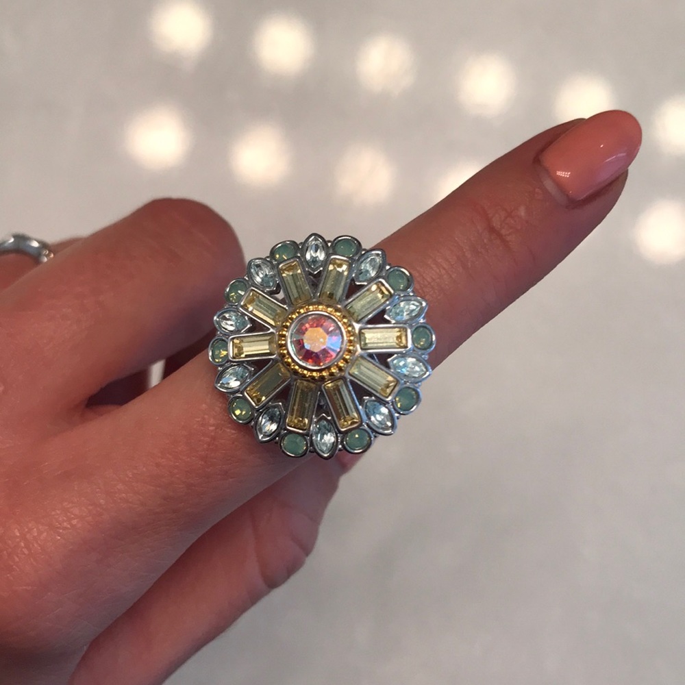 Beautiful Swarovski Statement Ring - image 1